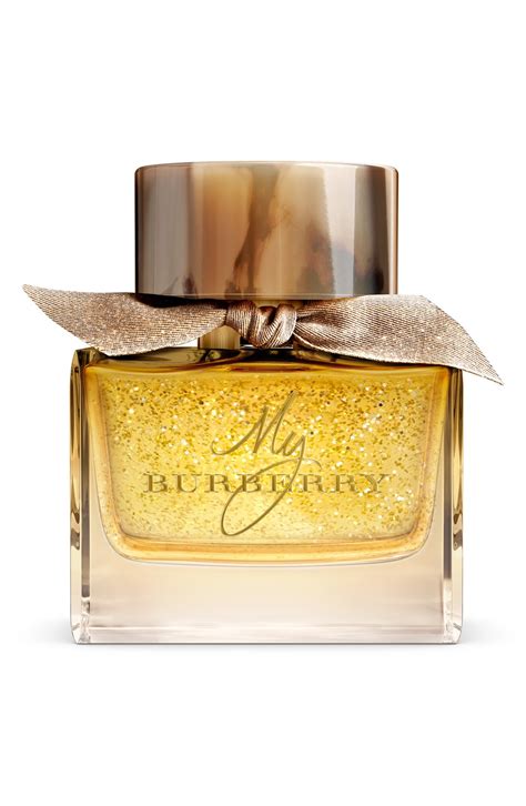 burberry gold limited edition perfume.